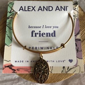 ALEX AND ANI Because I Love You Friend Brac.- NWT